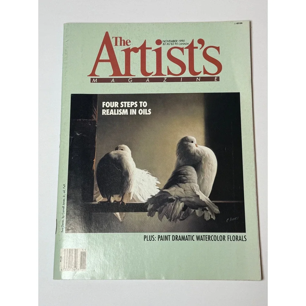 The Artists Magazine November 1990 Four Steps to Realism in Oils‎